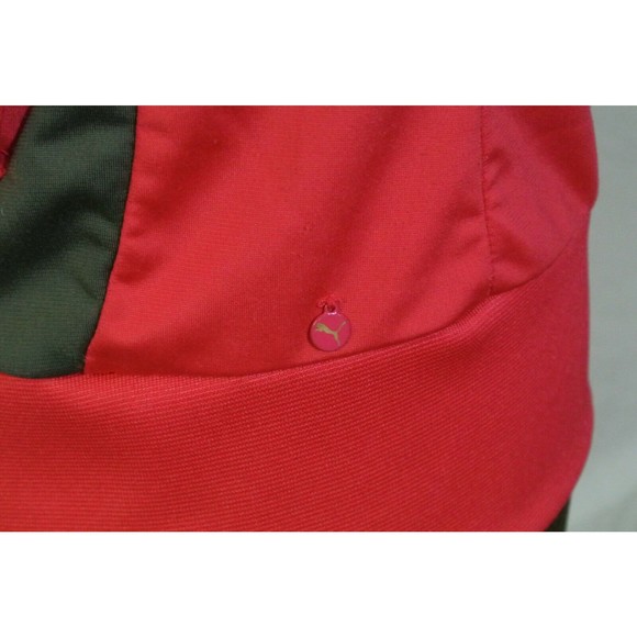 EXC! PUMA Sz. LARGE Women Softshell Fleece Track WARM UP Jacket Coat Running - Picture 5 of 12